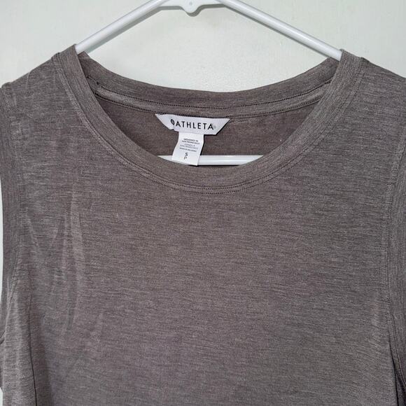 New Athleta Vital Tank 2.0 Essence Gray Women's size S - Picture 4 of 6